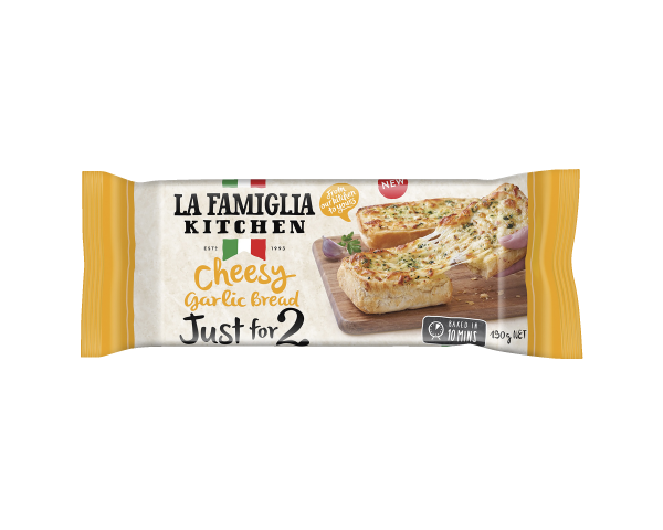 La Famiglia Bread Cheesy Garlic 190 g