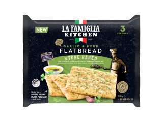 La Famiglia Bread Garlic filled / topped 510 g
